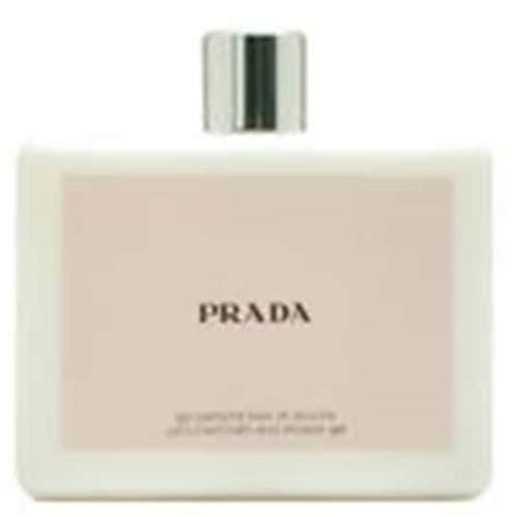 prada shower gel for women